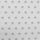 Tissu Astre Blanc Gris