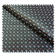 Tissu Satin De Coton Motif Rouge