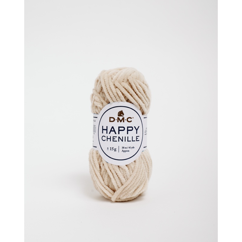 Fil DMC Crochet tricot Happy Chenille - Tissus des Ursules