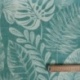 Tissu Voilage Etamine Botanique Aqua 