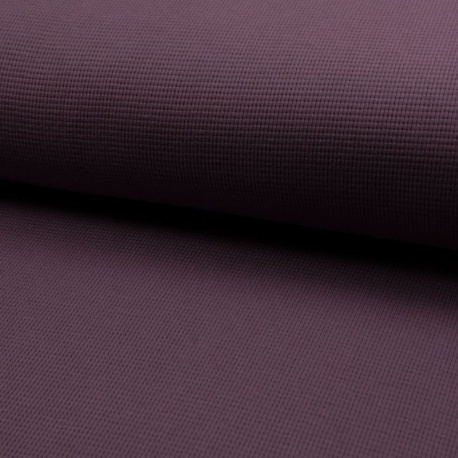 Tissu Jersey Gaufré Mauve 