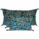 Housse de Coussin Coron Bleu De Prusse 