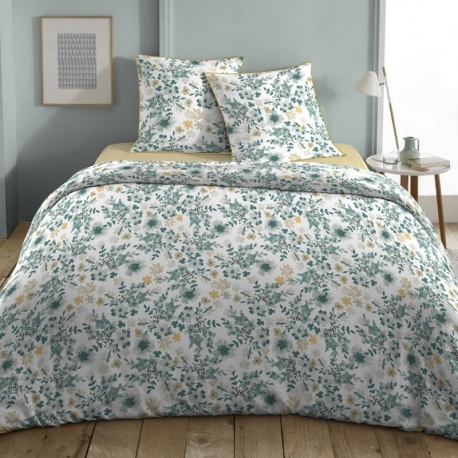 Parure de Linge de Lit Flo Green