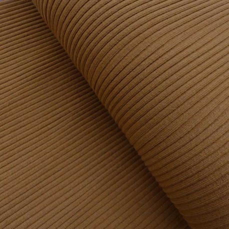 Tissu Bord Cote Cotele Ocre 