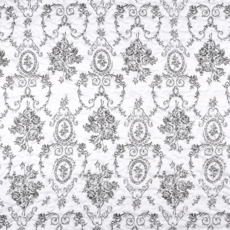 Tissu Boutis Grande Laize Sissi Gris 
