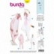 Patron 2351 Burda Carnaval Licorne lievre Xs/xl