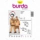 Patron 5812 Burda Carnaval Costume Inden, Costumes Adaptables 104/140