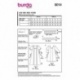 Patron Burda  6014 Robe 34/44