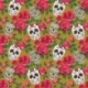 Tissu Imprimé Dolores Jaune