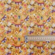 Tissu Imprimé Neverland Moutarde