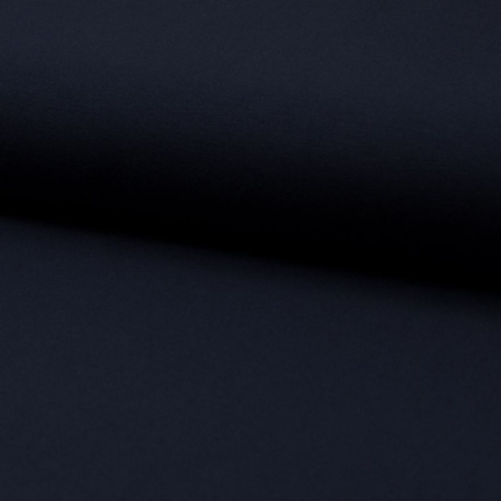Tissu Maille Viscose de Bambou Navy 