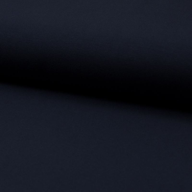 Tissu Maille Viscose de Bambou Navy 
