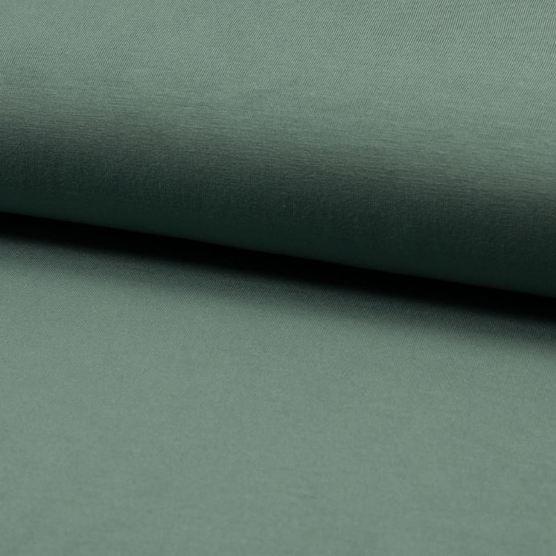 Tissu Maille Viscose de Bambou Menthe
