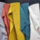 Tissu Double Gaze Grande Largeur Gazounette Curry