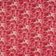 Tissu Viscose Imprimé Cercle Mix Rouge 