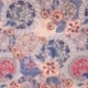 Tissu Voile de Coton Imprimé Fleurs Corail 