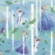 Tissu Licence La Reine Des Neiges Imprimé Bleu