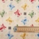 Tissu Popeline Licence Harry Potter Imprimé Beige