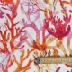 Toile Transat Digiplage Coraux Orange
