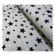 Tissu Etoile Noir