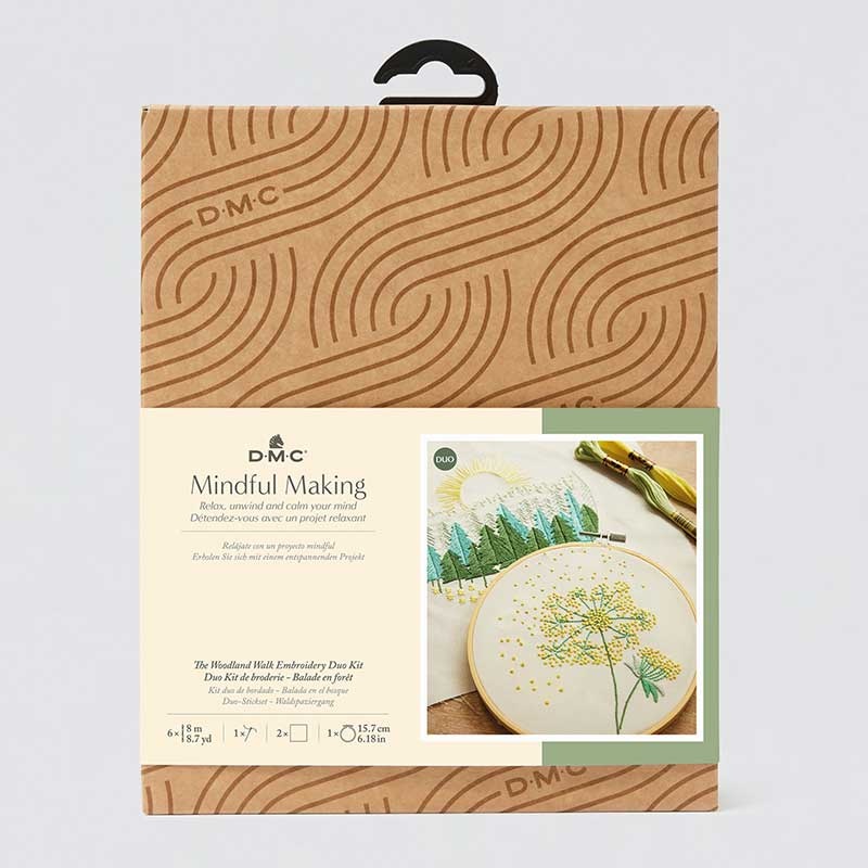 Kit DMC Mindful Duo Broderie Balade En Foret