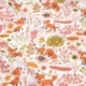 Tissu Imprimé Foxy Roux 