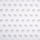Tissu Imprimé Chic Ecru