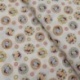 Tissu Imprimé Licence Fk Mandala Blanc