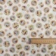 Tissu Imprimé Licence Fk Mandala Blanc