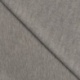 Tissu Jogging Uni Gris Clair