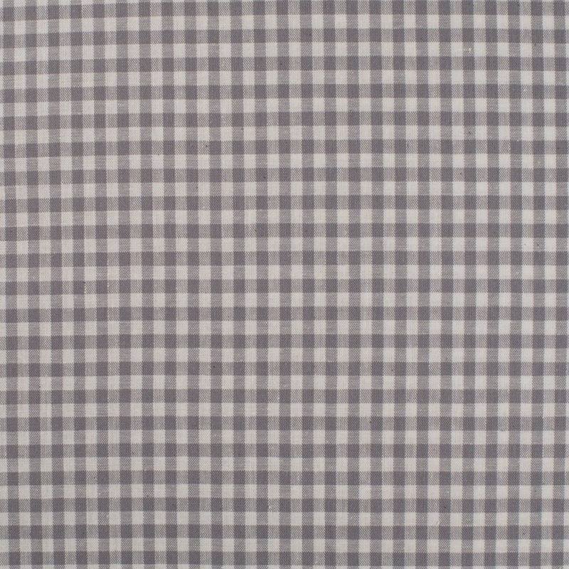 Tissu Moyen Vichy 5mm Gris 