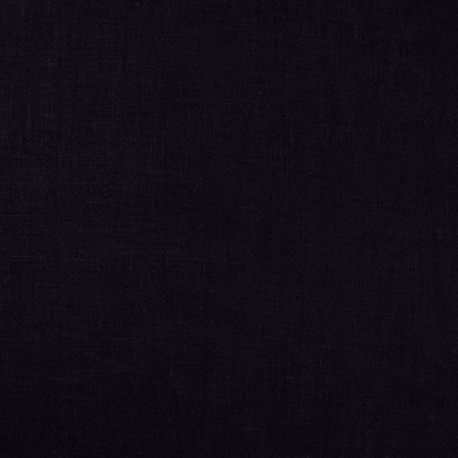 Tissu Lin Lavé Navy