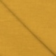 Tissu Lin Lave Uni Ocre 