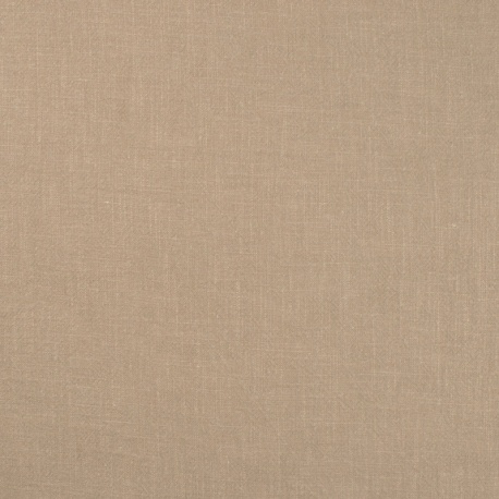 Tissu Lin Lavé Uni Sable 