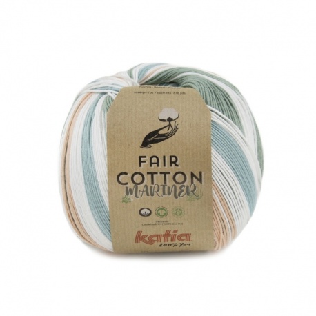 Pelote Katia Fair Cotton Mariner 200gr 