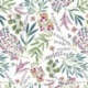 Tissu Imprimé Grande Largeur Genevrier Blanc 