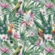 Tissu Imprimé Grande Largeur Philippine Ecru 