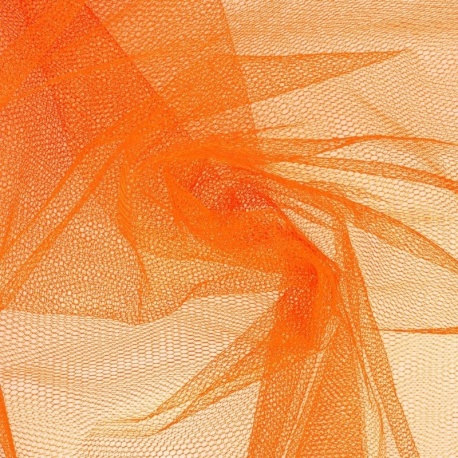 Tissu Tulle Orange