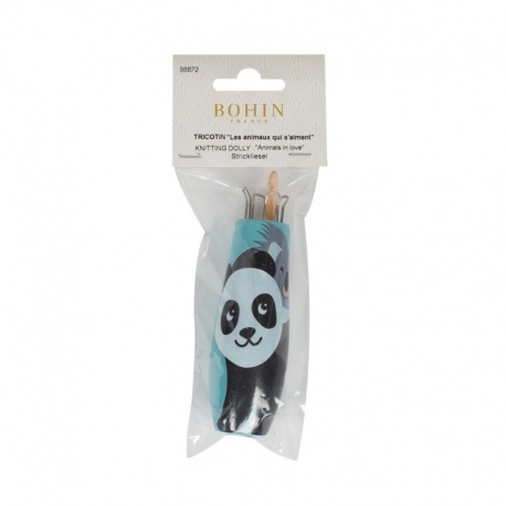 Tricotin En Bois Panda koala Bohin