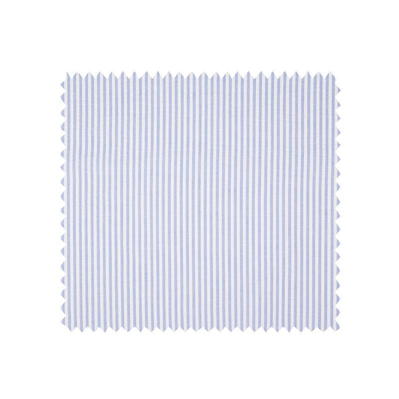 Tissu Seersucker Rayures Ciel
