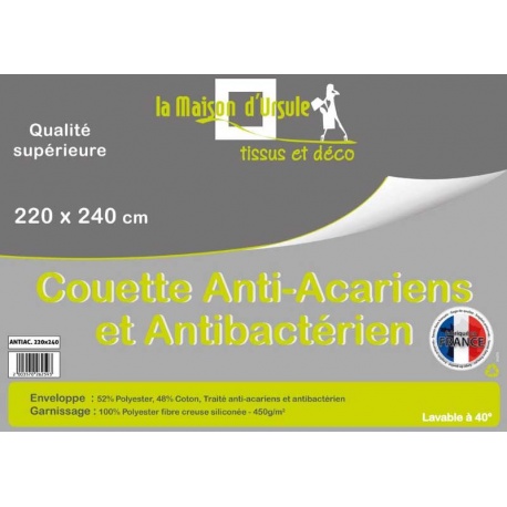 Couette Anti-acariens et antibactérien