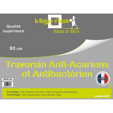 Traversin Anti-acariens et antibactérien