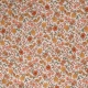 Tissu Jersey Coton Digital Floral Terracotta