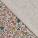 Tissu Jersey Coton Digital Floral Ecru