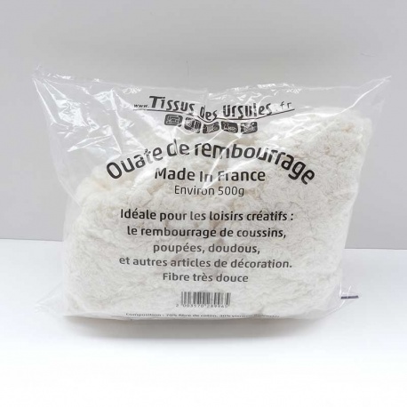 Fibre Synthétique classique, ouate de rembourrage 1 kg