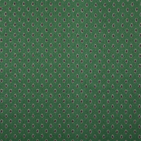 Tissu Imprimé  Bonnieux Imprime Vert