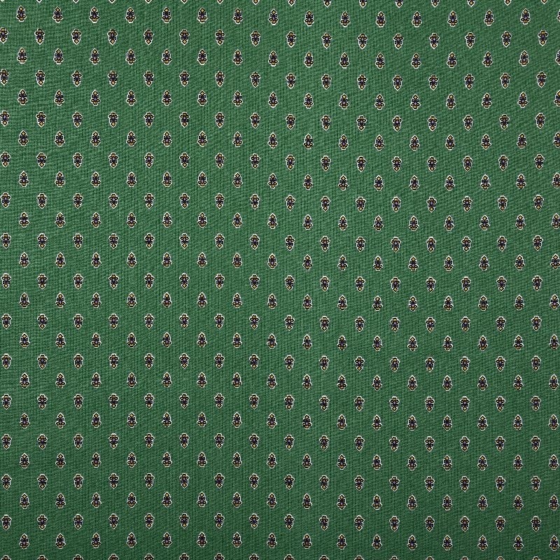 Tissu Imprimé  Bonnieux Imprime Vert