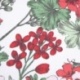 Tissu Toile Geranium Toile Rouge 