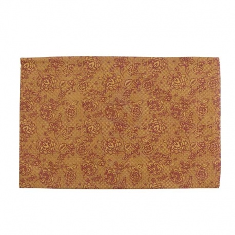 Coupon Tissu Rose Orange