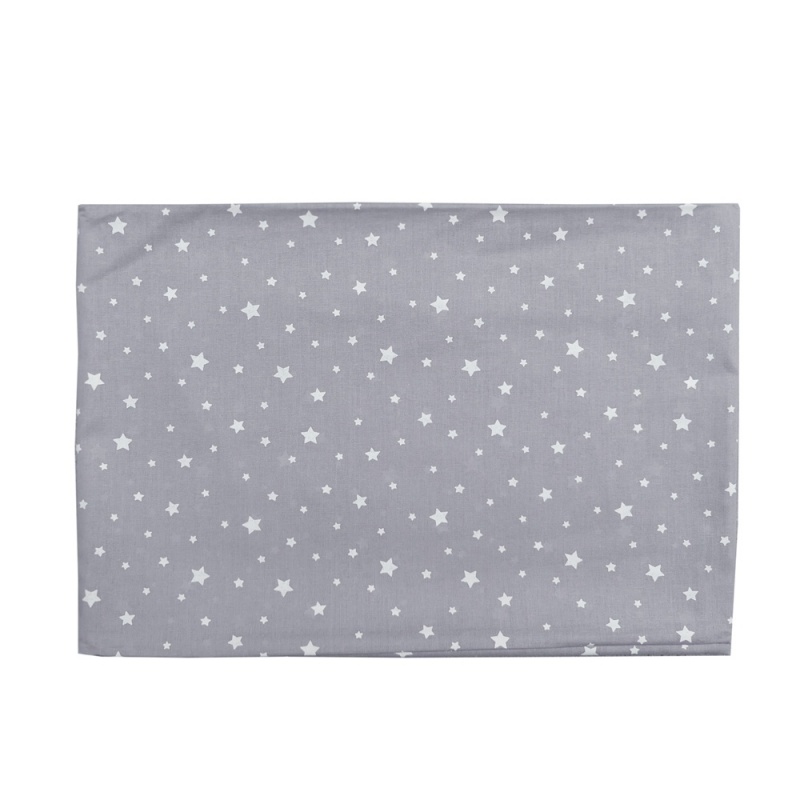 Coupon Tissu Etoile Gris